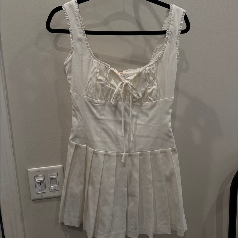 Meshki Donna Cotton Mini Dress (Small)